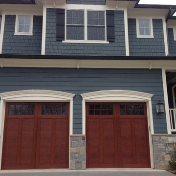 Wood and Composite Carriage Garage Doors