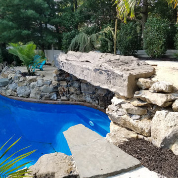 Farmingville Pool Landscape Design
