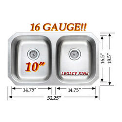 Stainless Steel Kitchen Undermount Sinks - Kitchen Sinks