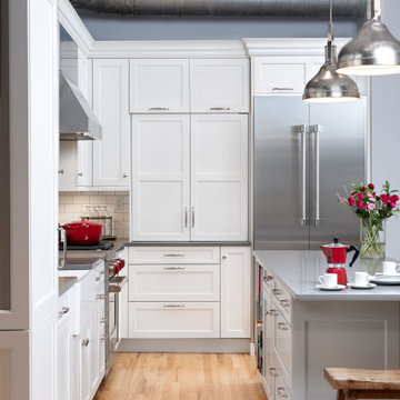 Urban Chic Kitchen in Hoboken