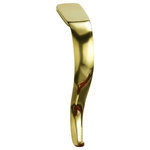 Jefferson Brass - Plain Brass Hook, Polished - Exquisite in it's simplicity is the classic solid brass Christmas stocking holder.  With several hook sizes available, we guarantee they will fit just about any size mantel! The hook that we sell fits most traditional mantels which are 2" thick or less.  Because of the handcrafted workmanship of each piece, you may occasionally be able to discern very small inclusions, imperfections, and even slight size variations. This is to be expected, and we ask that you understand that they are an inherent part of the manufacturing process. Our products, we believe, are the best that can be made today. All products are solid brass. If you receive one that has a slight discoloration, it is not a defect. It has travelled over 8,000 miles from the factory to our warehouse. Use a metal polish, such as Brasso or Wenol, to correct the discoloration.