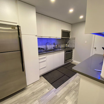Small functional kitchen in Newmarket