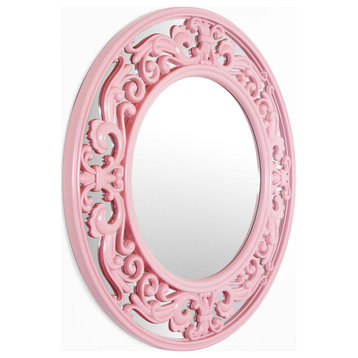 Pink Decorative Mirror