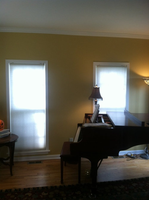 how high to hang curtains?