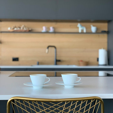 Minimalistic Open Plan Kitchen