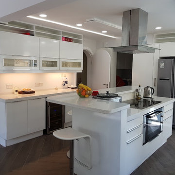 Kitchen transformation in Victory Heights villa
