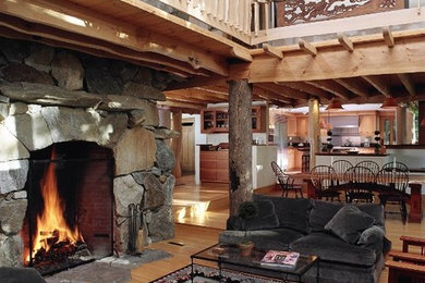 Living room - living room idea in Burlington