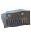 Castlewood Rustic Shiplap Chimney Hood With Liner And Ventilator, Rustic/Spruce,