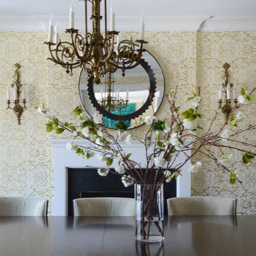 French Style Brick Manor, Greenwich CT