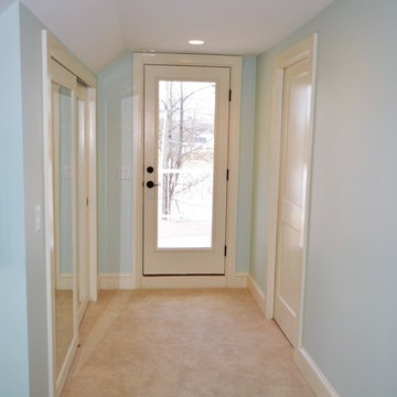 Master bedroom entrance to roof deck