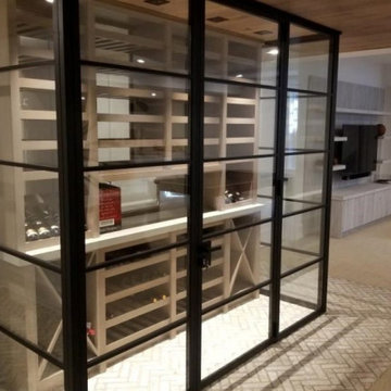Steel Wine Cellar Unit in Winnetka, Illinois – STL-W4 Model