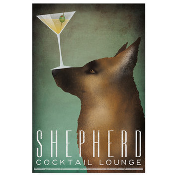 Ryan Fowler 'Shepherd Cocktail Lounge' Canvas Art