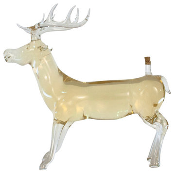 Deer Figurine Bottle