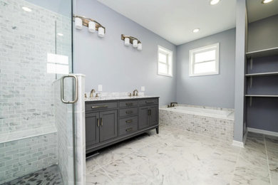 Example of a bathroom design in Other