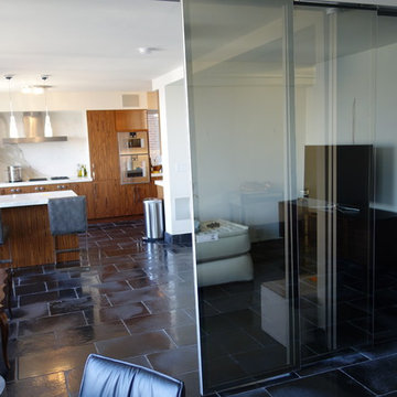 SMART doors in Manhattan penthouse