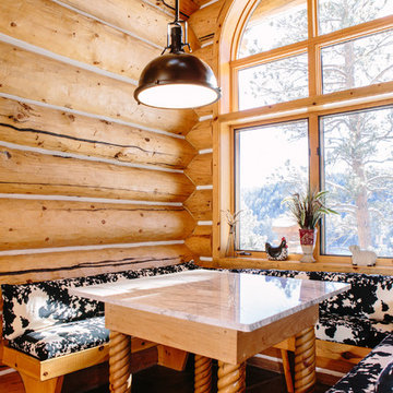 Evergreen Log Home Kitchen Renovation