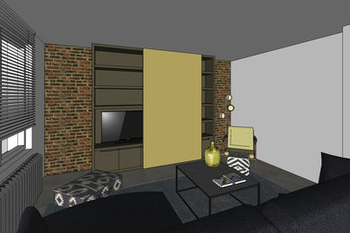 Urban home design photo in Other