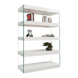 Lucca Standing Shelves White - Display And Wall Shelves 