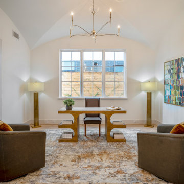 Afton Oaks Old World Transitional