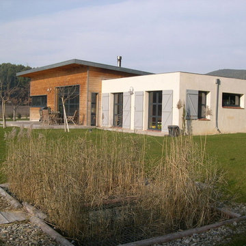 Maison bois à Lauris