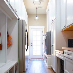 White Mud Room/Laundry Room Cabinets - Products