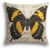 "Butterfly Letter" Decorative Pillow