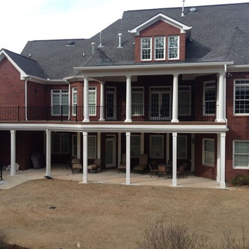 Greek Revival Deck & Patio