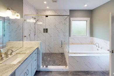 Example of a bathroom design in Other