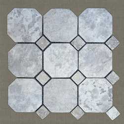LUMA - Ivory | 12" x 12" | Marble Mosaic - Mosaic Tile