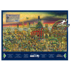 Minnesota Vikings Wooden Joe Journeyman Puzzle