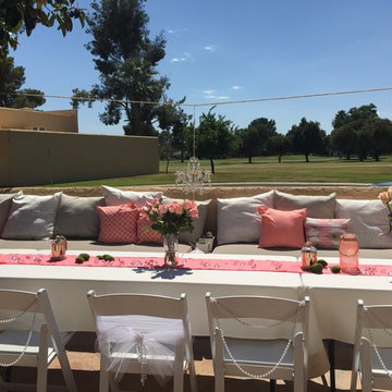 Bridal Shower Table and Surround Decor- Event Design