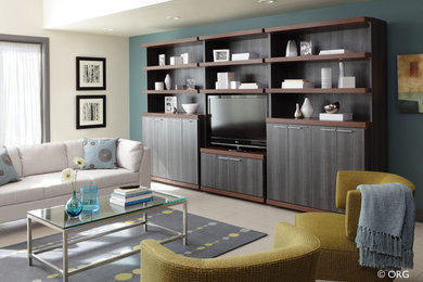 Design ideas for a contemporary storage and wardrobe in New Orleans.