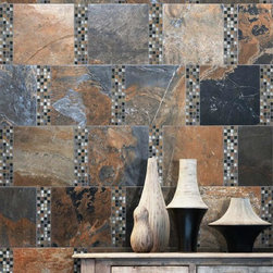 Glass and Stone - Wall And Floor Tile