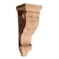 Inviting Home Inc. - Sonoma Extra-Small Wood Corbel, Cherry - Corbels