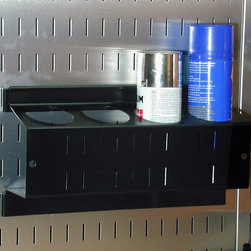 Wall Control pegboard spray can holder and tool board aerosol can holder are gre - Garage And Tool Storage