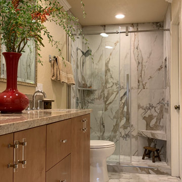 SPACIOUS SPA LIKE RESULT w/WALL & DOOR REMOVED