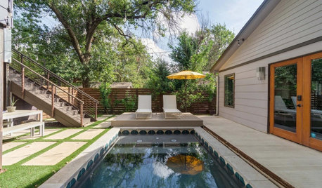Garden of the Week: A Smart, Sliding Cover Over a USA Plunge Pool