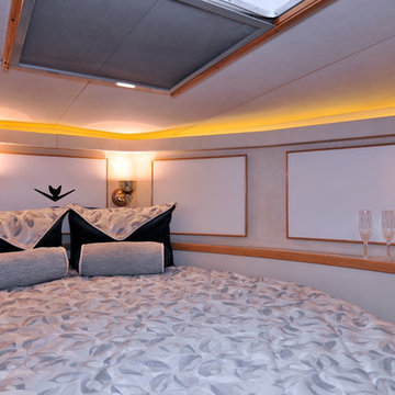 Marine Interior Design - 46' Bertram Yacht