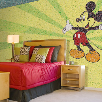 WALL DECORATIVE COVERING BEDROOM