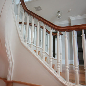 Project #49 | Traditional Staircase with Drum Style Volute