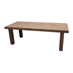 Mortise & Tenon Custom Furniture Store in Los Angeles - Loft Dining Table in Reclaimed Wood - Dining Tables