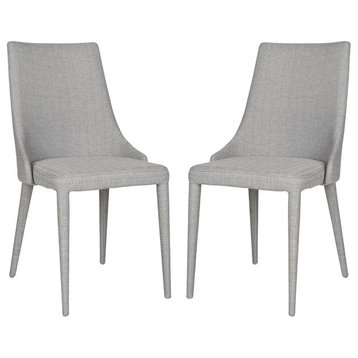 Safavieh Summerset Side Chairs, Set of 2, Linen Gray