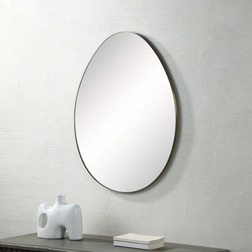 Ova Framed Oval Decorative Mirror