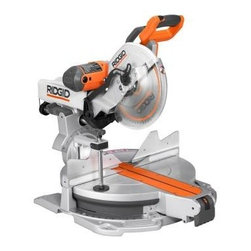 RIDGID - Compound Miter Saws: RIDGID Saw. 12 in. Sliding with Adjustable Laser MS1290LZA - Gardening Tools