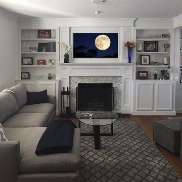 Aaron Chang Fine Art: Living Room - "Blue Velvet"
