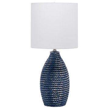 nuLOOM Delta 27" Ceramic Table Lamp