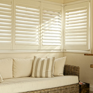 Comfy Living Room with Highprofile Shutters