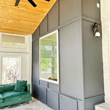 Rustic Sunroom