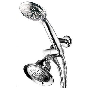 Delta 75488C Handheld and Wallmount Showerhead Combo Chrome 4 Settings for sale online 