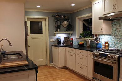 Elegant kitchen photo in Other
